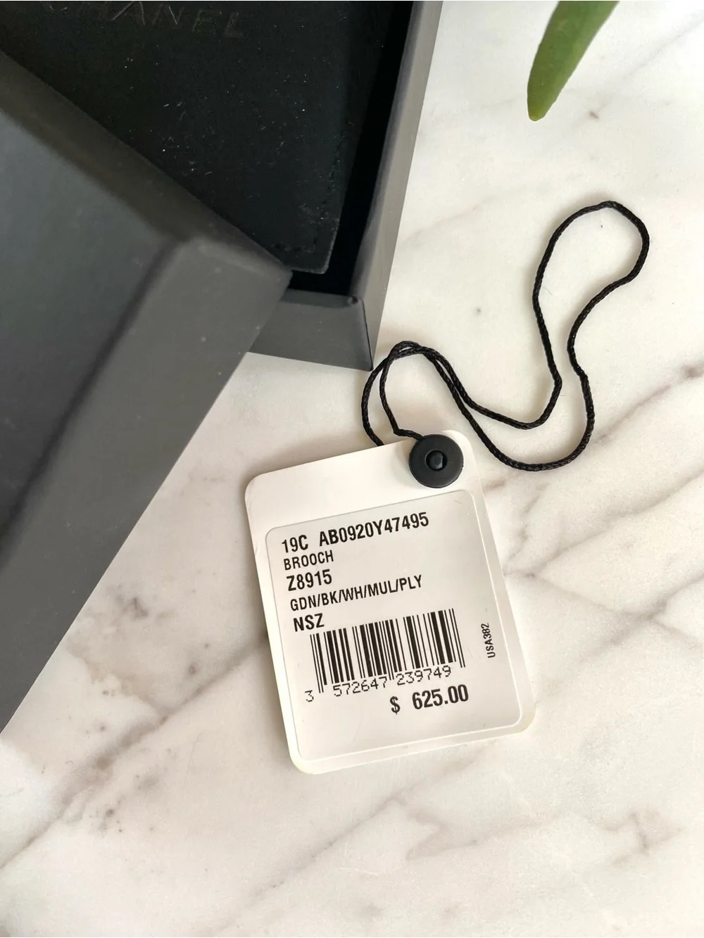 CHANEL - Enamel Coco Chanel Portrait Stamp-Style Brooch 2019